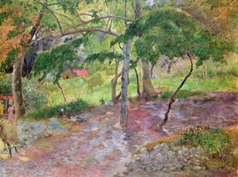 熱帯の風景、マルティニーク、1887